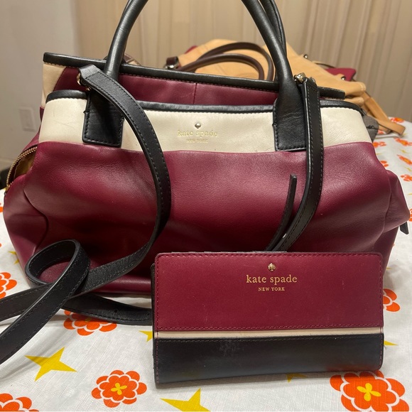Kate spade set with bag & wallet - Picture 1 of 8